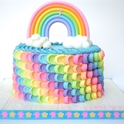 Rainbow Birthday Cake