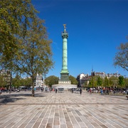 Place De La Bastille, Paris