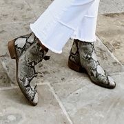 Snakeskin Boots for Wedding