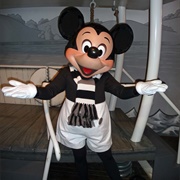 Mickey Mouse as Steamboat Willie