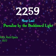 #7910 Paradise by the Dashboard Light by Meat Loaf