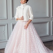 High Neck Bridal Jacket