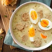 Zurek (Sour Rye Soup)