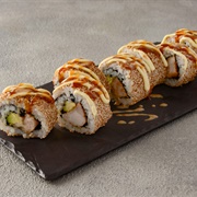 Sushi With Teriyaki Sauce