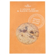 Spiced Oat & Raisin Cookies
