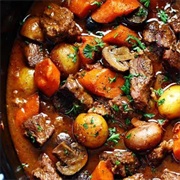 Slow-Cooked Bœuf Bourguignon