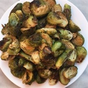 Roasted Brussels Sprouts, Cauliflower, and Spaghetti Squash