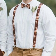 Patterned Suspenders