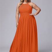 Orange Bridesmaid Dresses