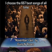 #1248 November Rain by Guns N Roses