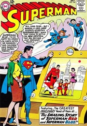 The Amazing Story of Superman Red and Superman Blue (1963) (Curt Swan)