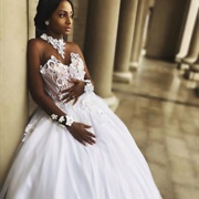 Illusion Sleeves With Decoration Only at Cuffs