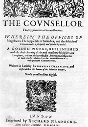 The Ideal Senator (Laurentius Grimaldius Goslicius)