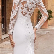 Buttons Down Back to Where Train Begins