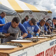Oysterfest, Shelton, WA (October)