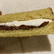 Marshmallow & Chocolate Spread Sandwich