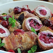 Krucheniki (Pork Rolls With Sour Cherries and Cinnamon)