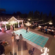 Dance Floor Over Swimming Pool