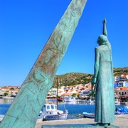 Pythagoras Statue, Greece