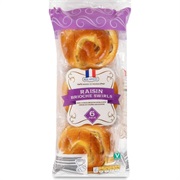 Raisin Brioche Swirls