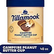 Tillamook Campfire Peanut Butter Cup Ice Cream
