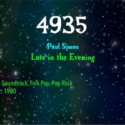 #8654 Late in the Evening by Paul Simon