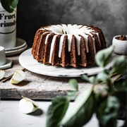 Olive Oil Apple Bundt Cake