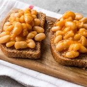 Wholemeal Bread With Baked Beans