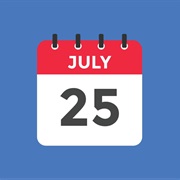 July 25
