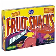 Dinosaur Fruit Snacks