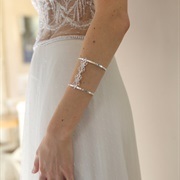 Cuff Bracelet on Lower Arm