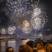 St. Stephen's Day Fireworks, Budapest