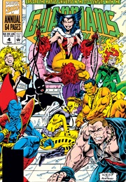 Guardians of the Galaxy Annual #4 (Michael Gallagher & Jim Hall)