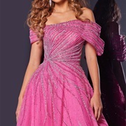 Large Starburst Pattern of Beading