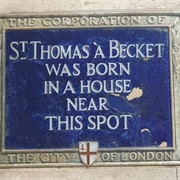 Thomas Becket Plaque