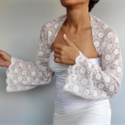 Bolero With Long Sleeves