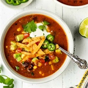 Vegan Tortilla Soup