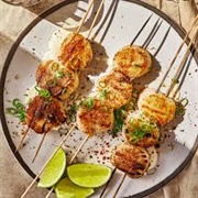 Scallop Skewers