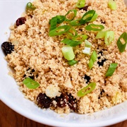 Couscous With Raisins