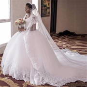 Bell-Shaped Ballgown Skirt