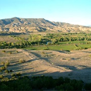 Poshuouinge Pueblo Ruins, New Mexico, USA