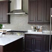 Dark Wood Kitchen Cabinets