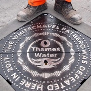 Whitechapel Fatberg Manhole Cover