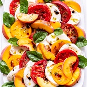 Peach Caprese Salad