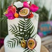 Cake Using Tropical Fruit