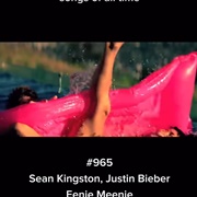 #565 Eenie Meenie by Sean Kingston Featuring Justin Bieber