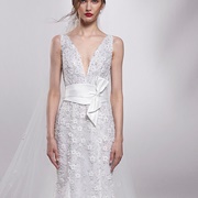 Obi Belt Wedding Dress
