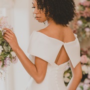 Detachable Bardot Off-Shoulder Collar