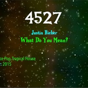 #8537 What Do You Mean? by Justin Bieber
