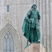 Leif Eriksson, Reykjavik, Iceland